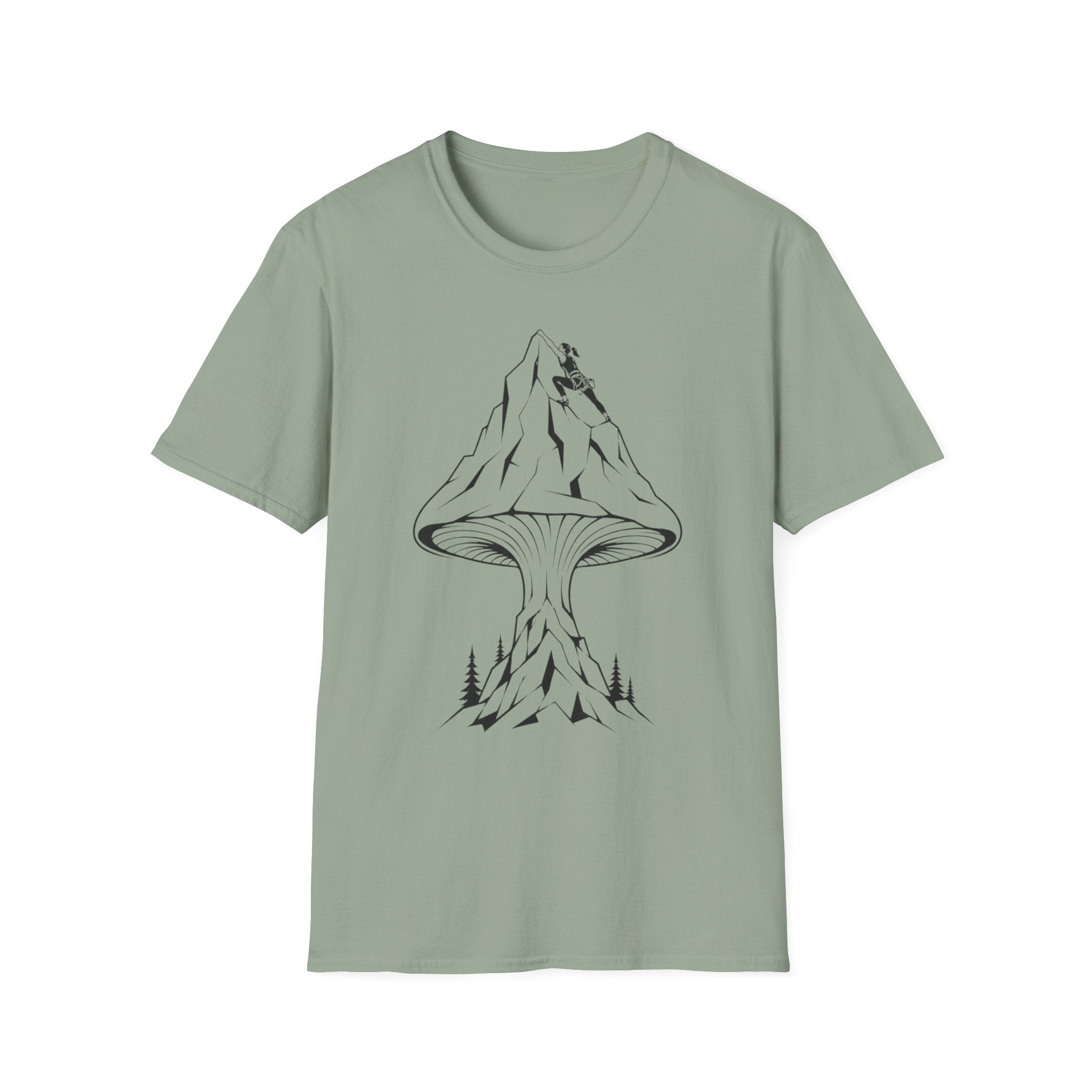 Mushroom Mountain Climbing T-Shirt