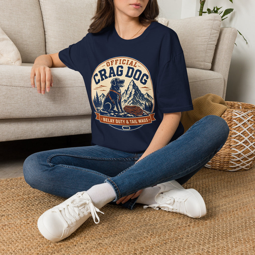 Official Crag Dog Badge T-Shirt