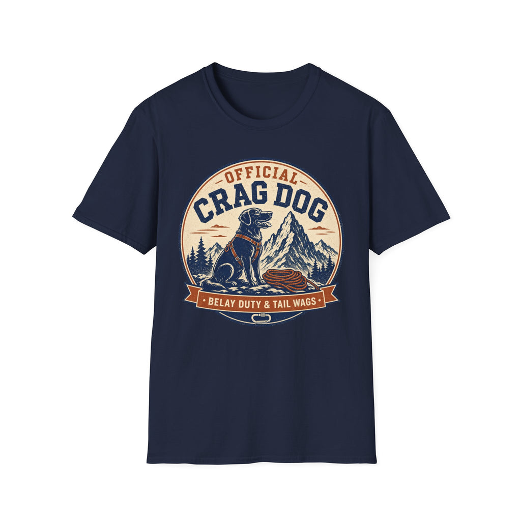 Official Crag Dog Badge T-Shirt