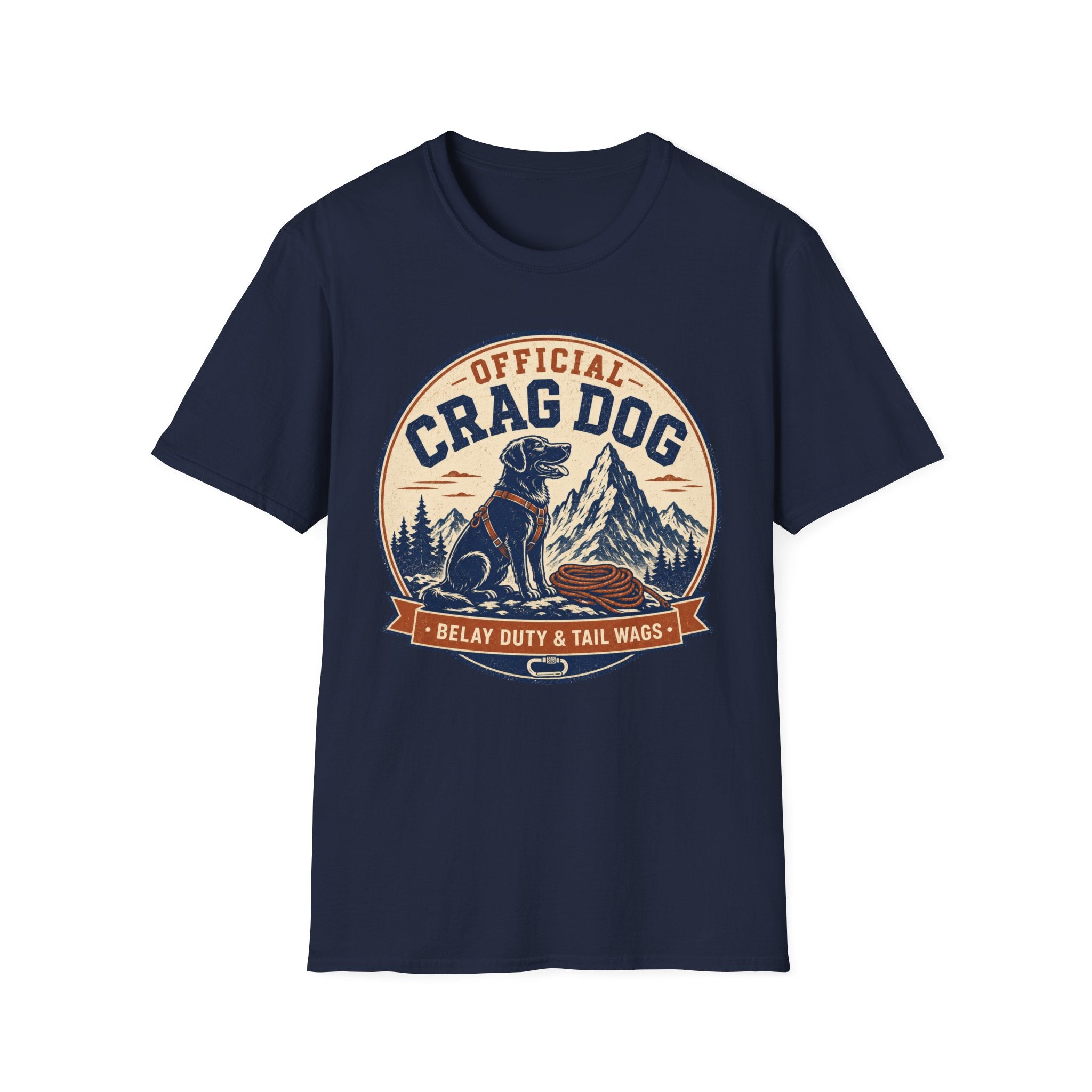 Official Crag Dog Badge T-Shirt