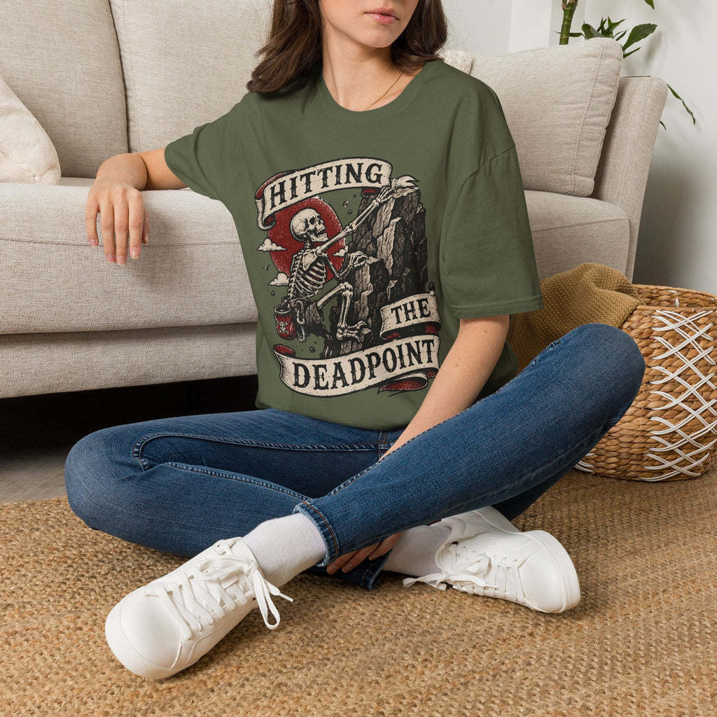 Hitting the Deadpoint Climbing T-Shirt