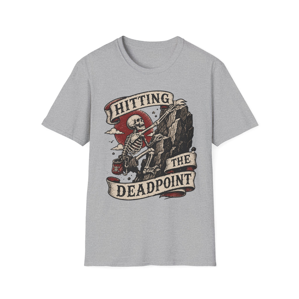 Hitting the Deadpoint Climbing T-Shirt