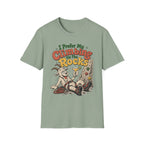 I Prefer My Climbing On The Rocks Goat Climbing T-Shirt