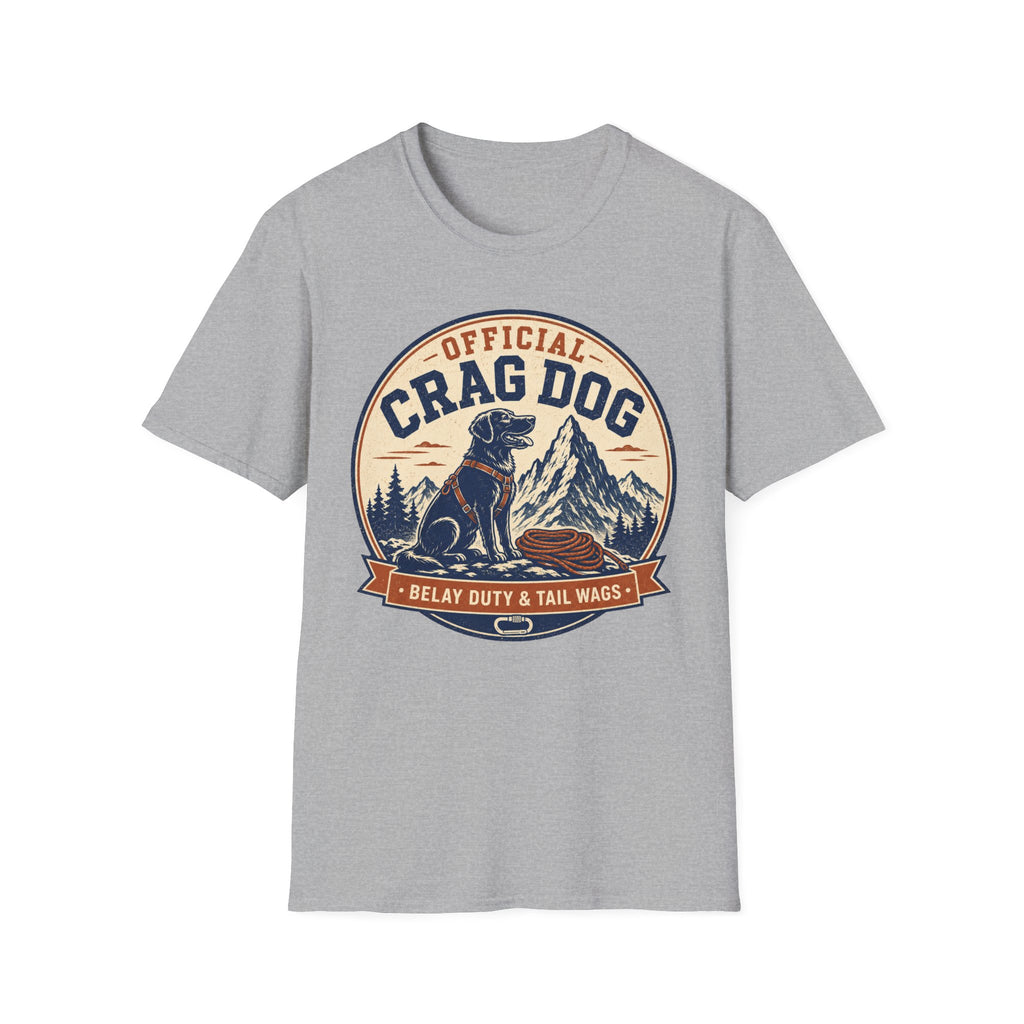 Official Crag Dog Badge T-Shirt