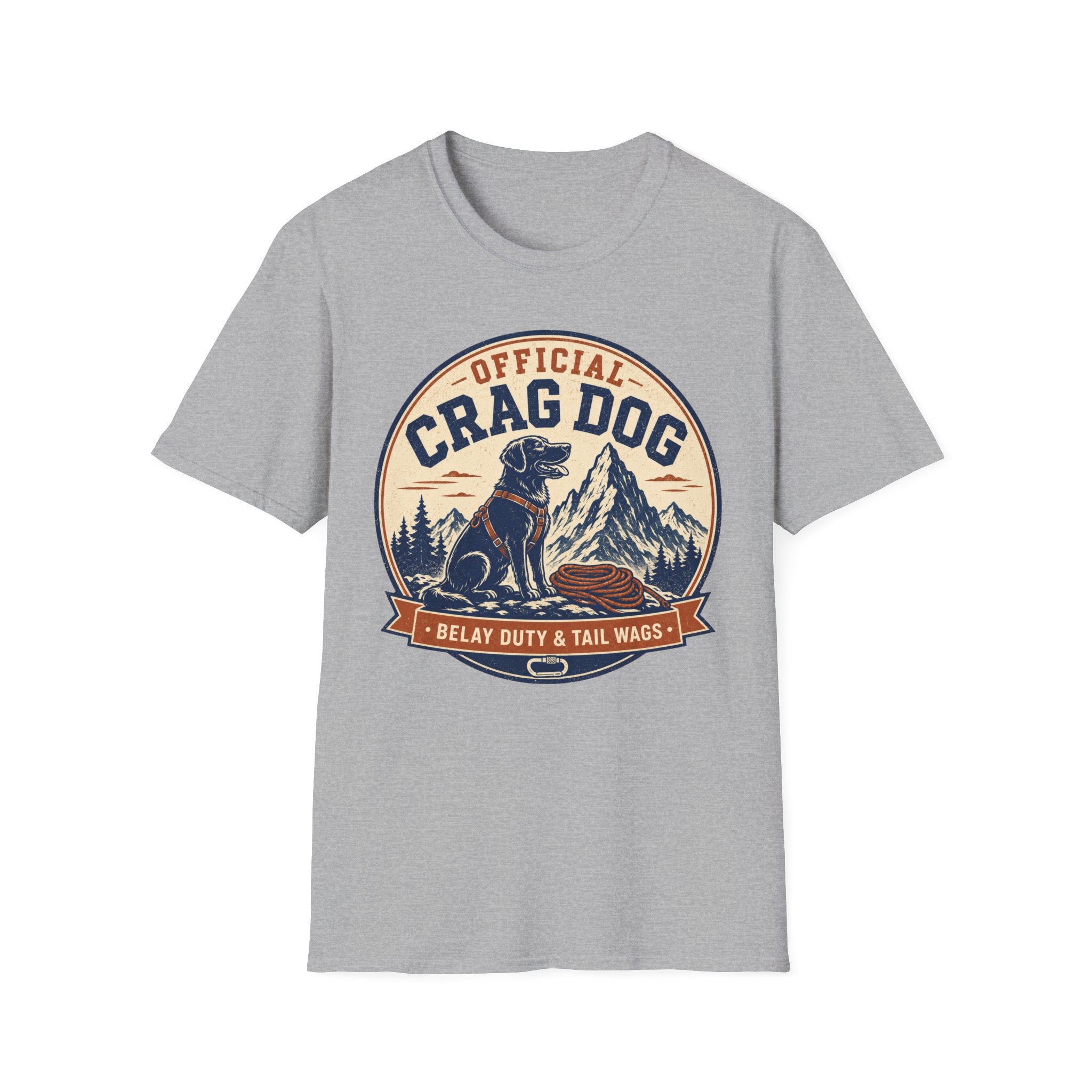 Official Crag Dog Badge T-Shirt
