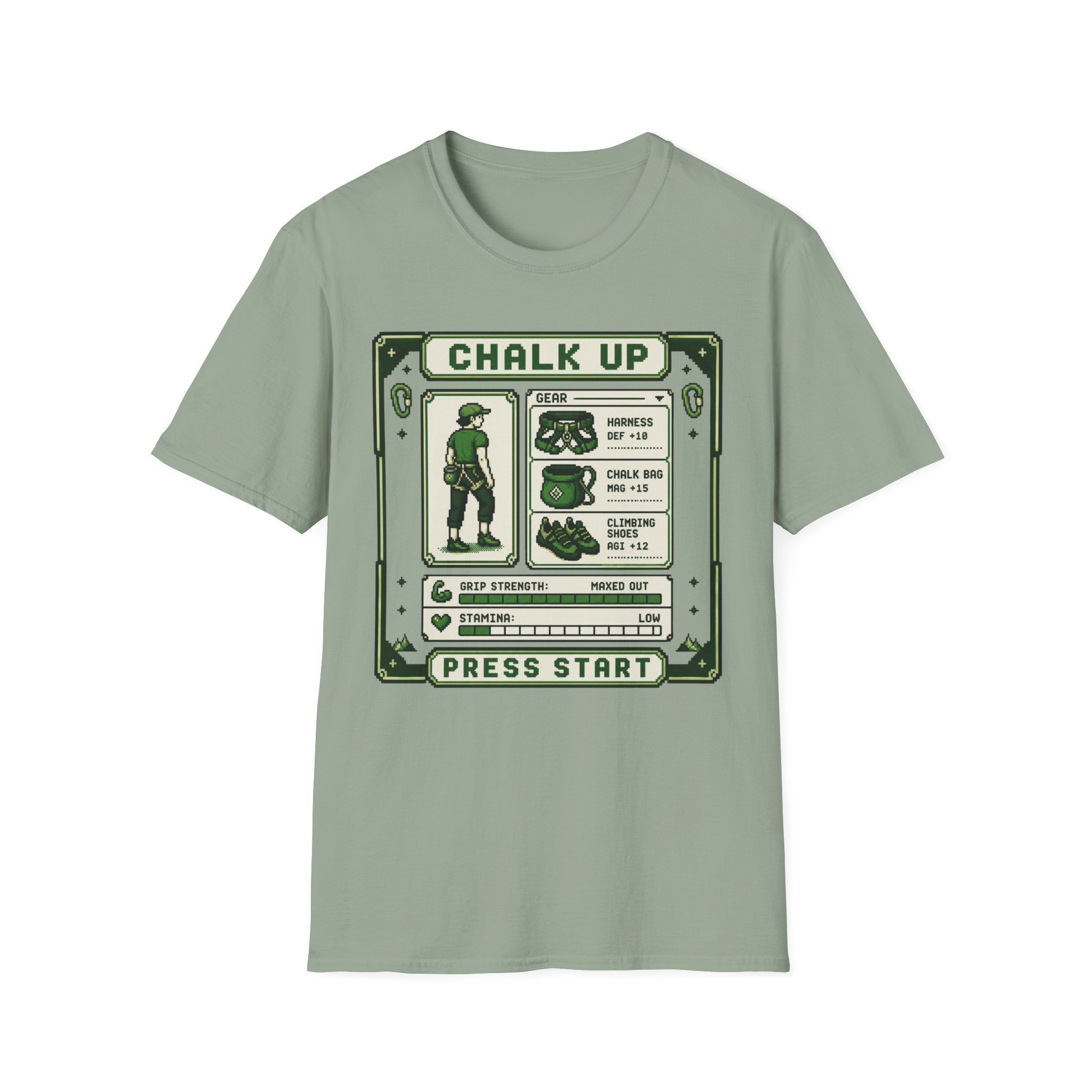 Chalk Up Press Start Short Hair Climber T-Shirt