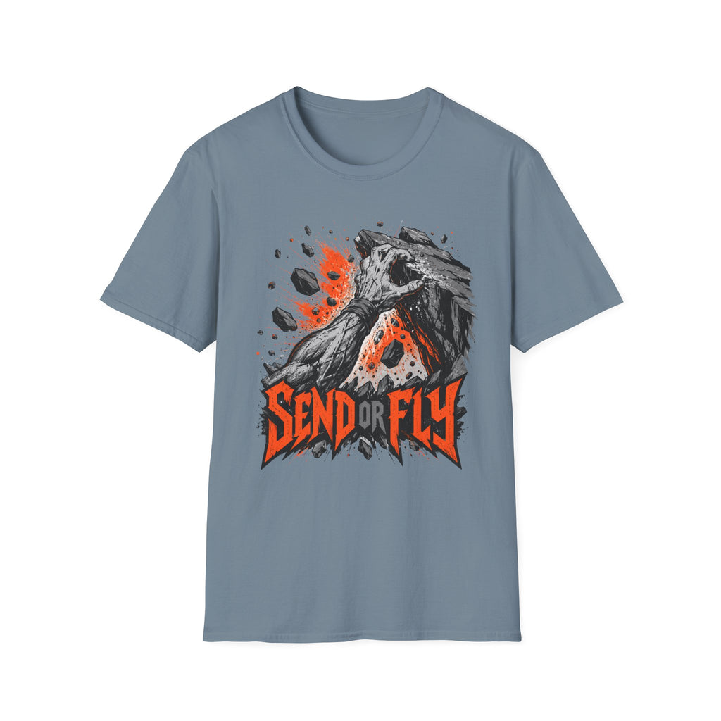 Send or Fly Climbing T-Shirt