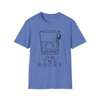 On The Rocks Line Art Climbing T-Shirt