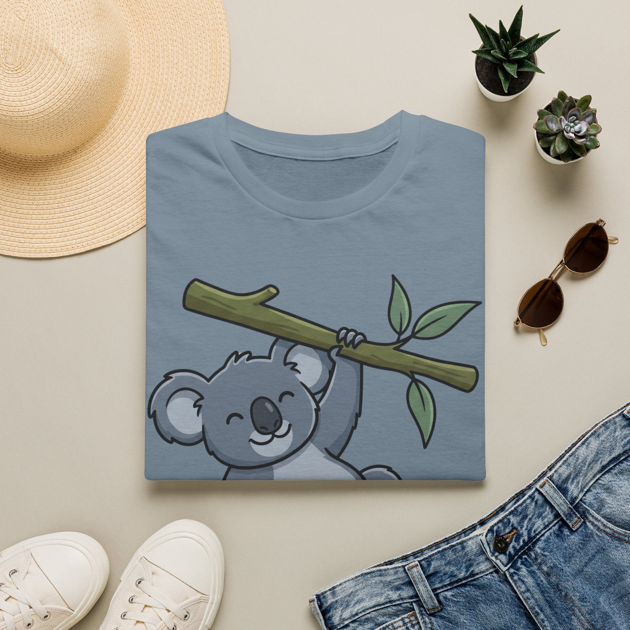 Cute Koala Climbing T-Shirt