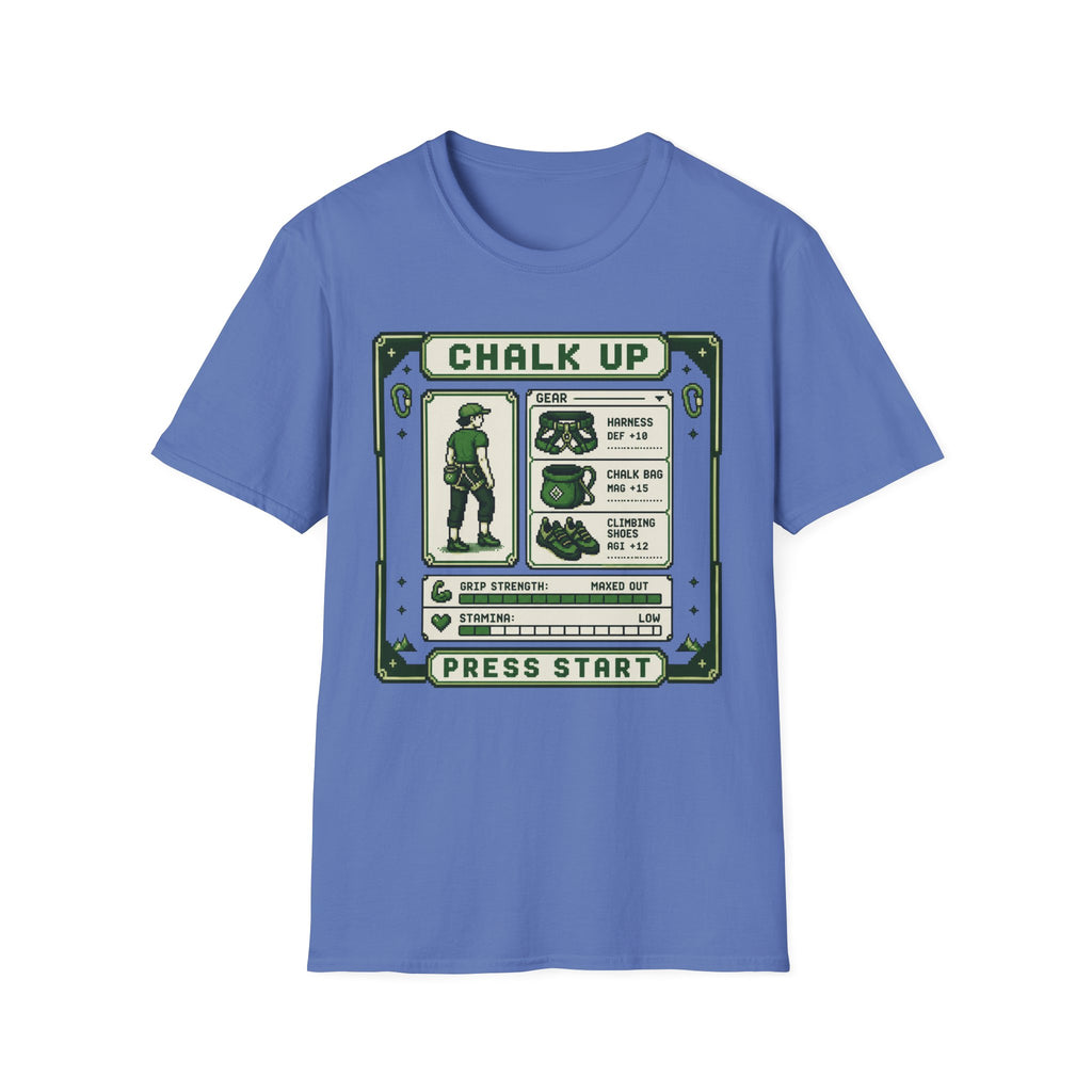 Chalk Up Press Start Short Hair Climber T-Shirt