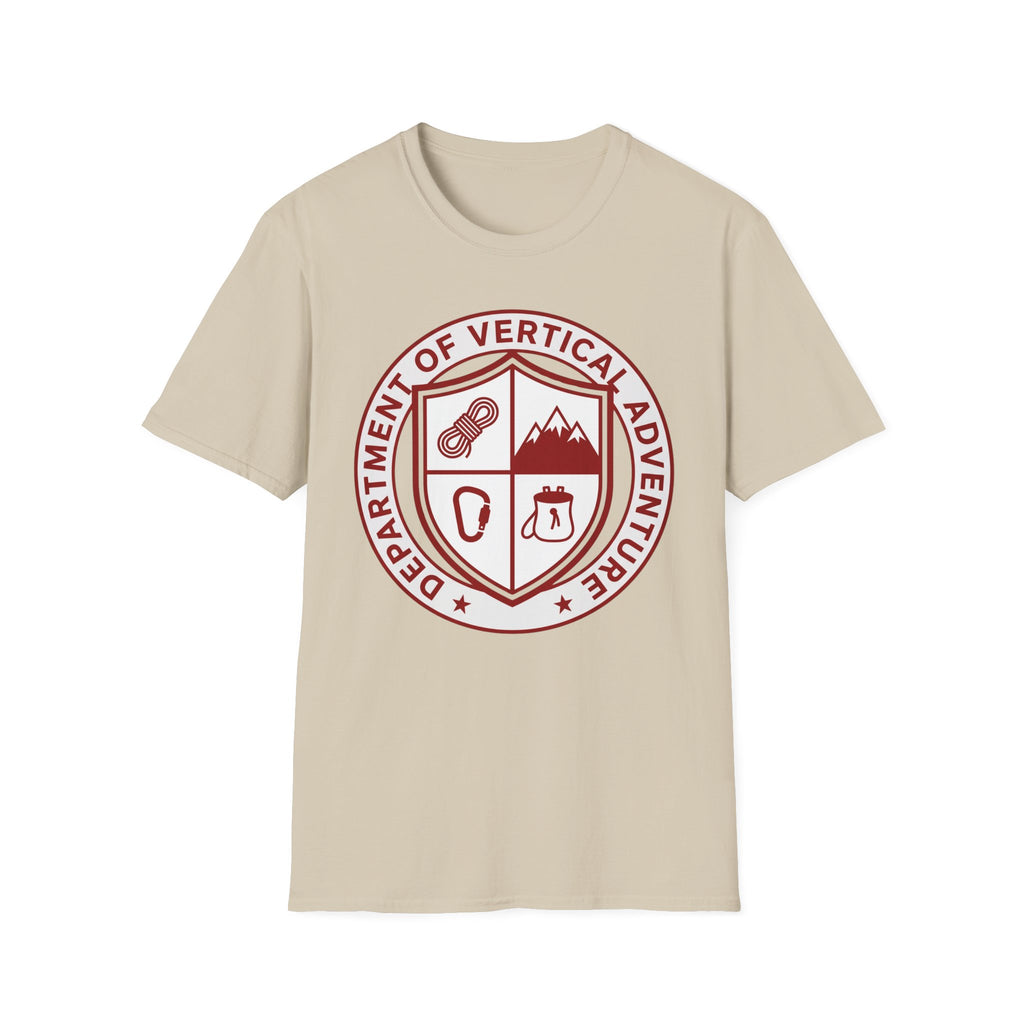 Department of Vertical Adventure Climbing T-Shirt
