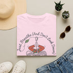 Just Breathe and Don't Look Down Climbing T-Shirt