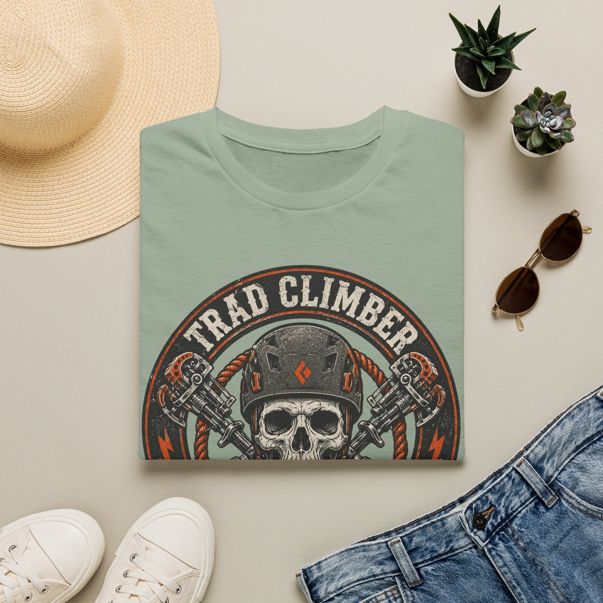 Trad Climber Send or Die Climbing T-Shirt