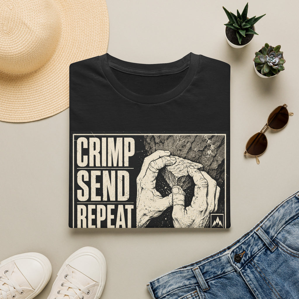 Crimp Send Repeat Climbing T-Shirt