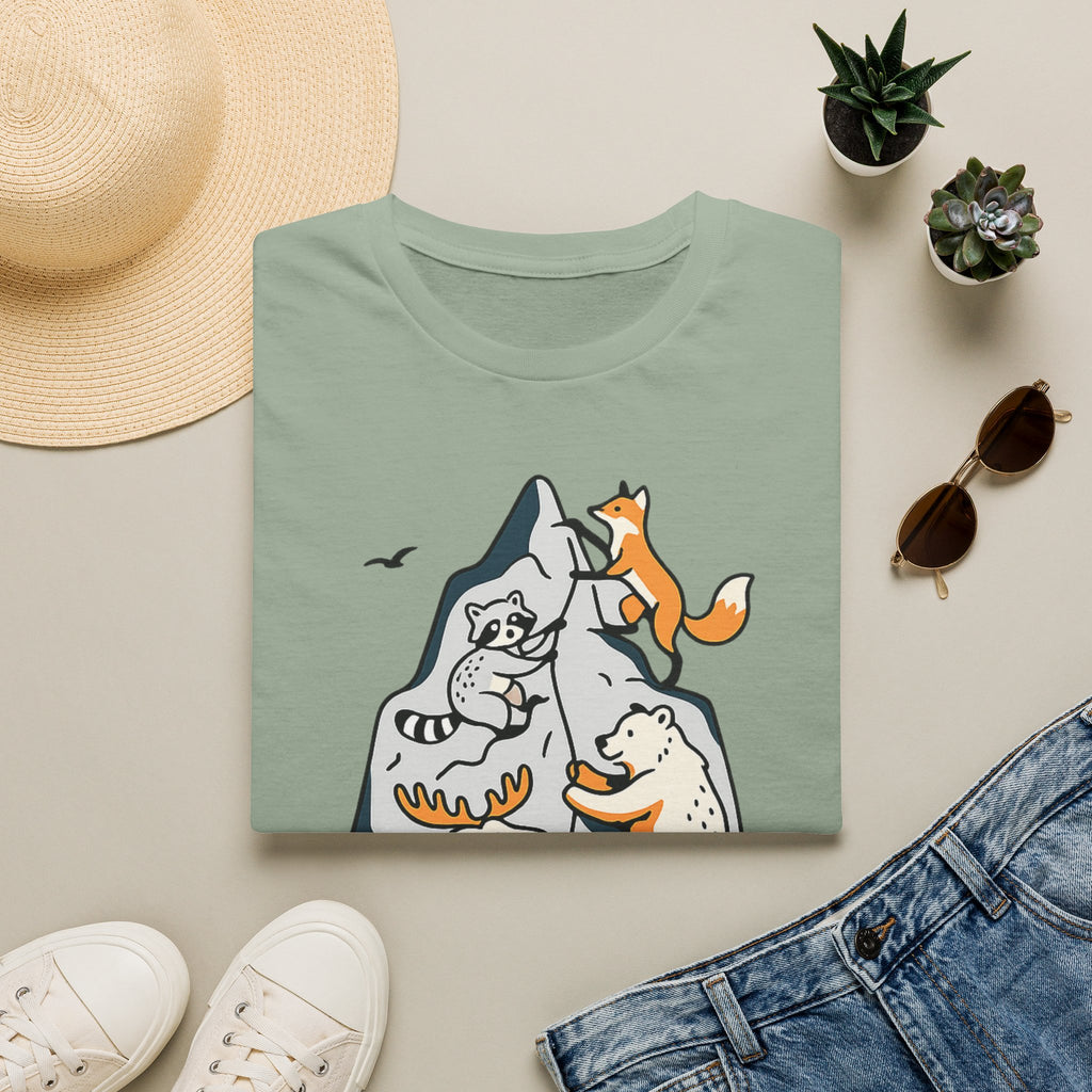 Climb With Friends Animal Climbing T-Shirt