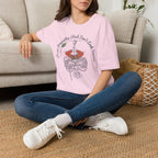 Just Breathe and Don't Look Down Climbing T-Shirt