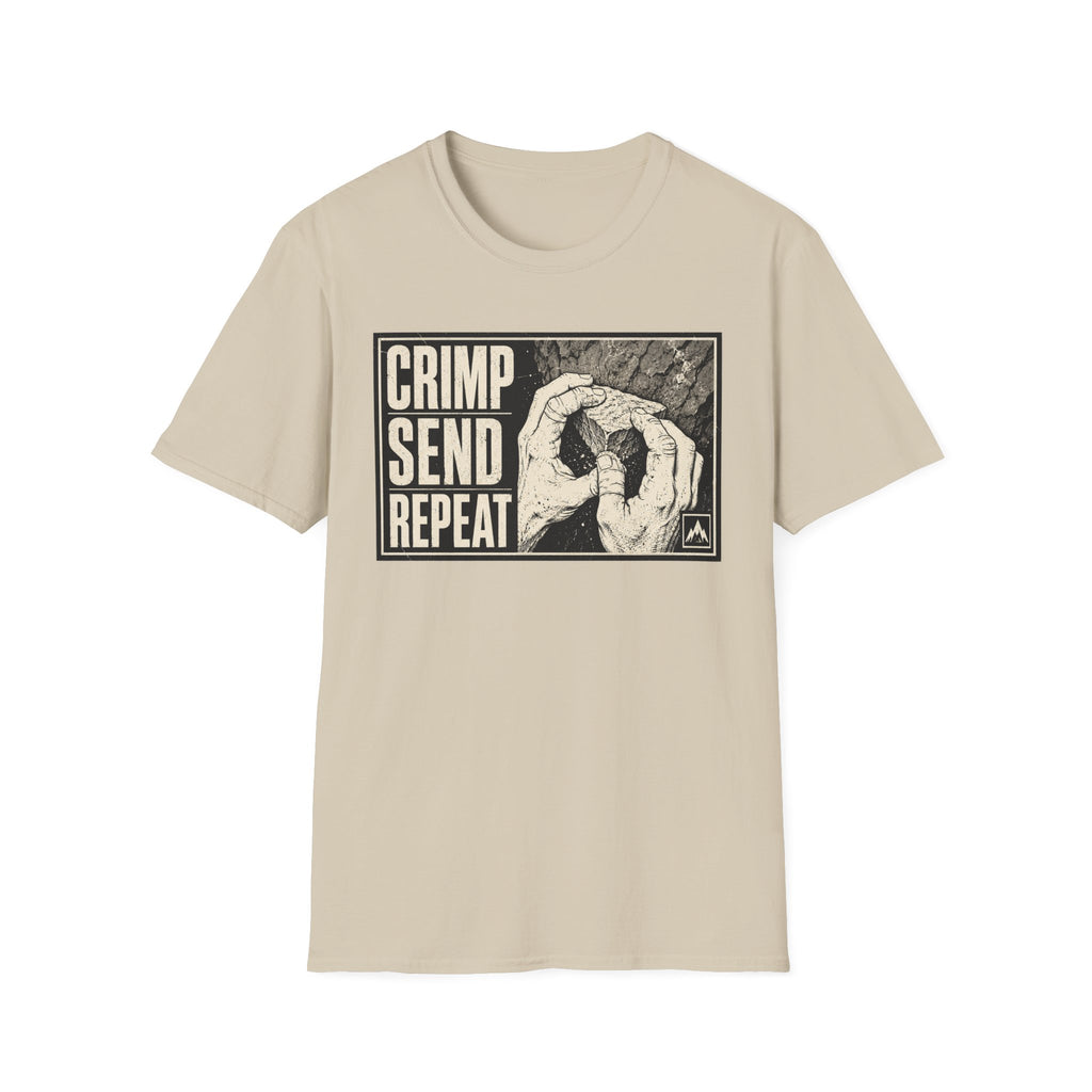 Crimp Send Repeat Climbing T-Shirt