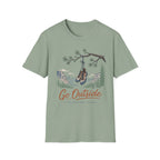 Go Outside The Rocks Are Calling Climbing T-Shirt