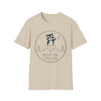 Belay on Smile on Raccoon Climbing T-Shirt