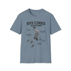 Rock Climber Anatomy T-Shirt