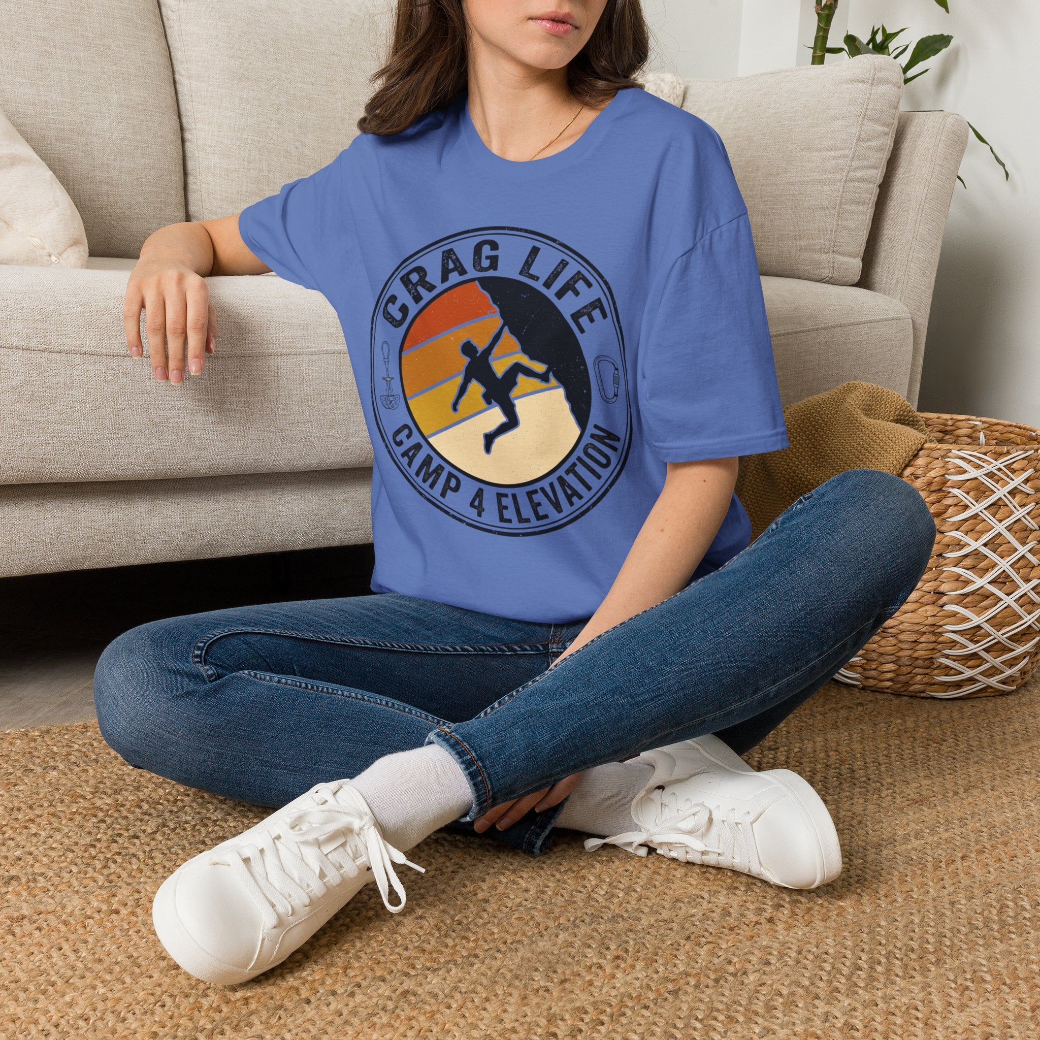 Crag Life Camp 4 Elevation T-Shirt