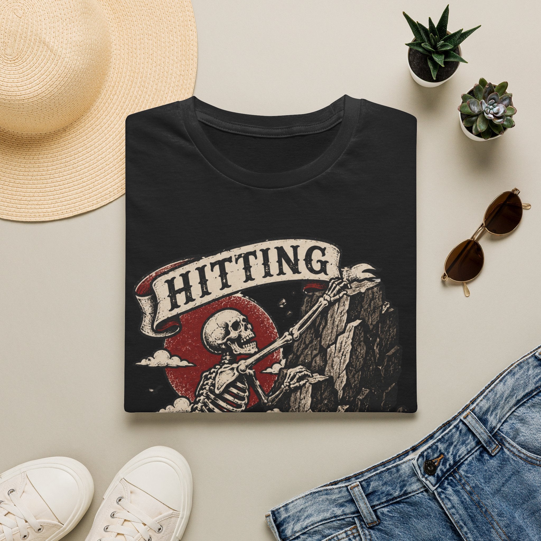 Hitting the Deadpoint Climbing T-Shirt
