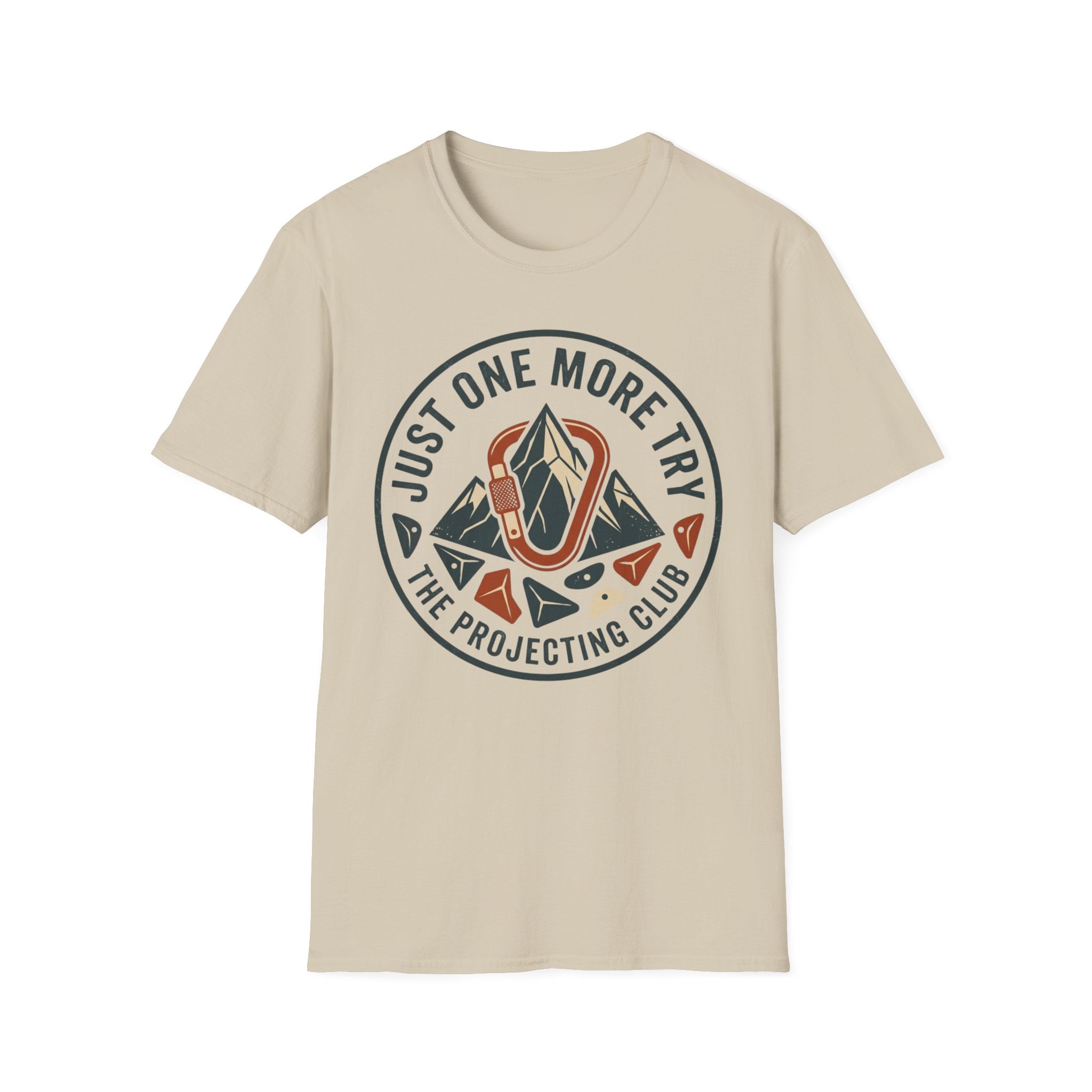 Just One More Try Climbing T-Shirt