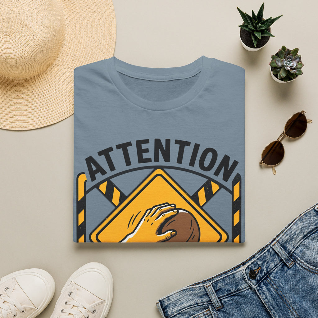 Attention It's a Slippery Sloper Climbing T-Shirt