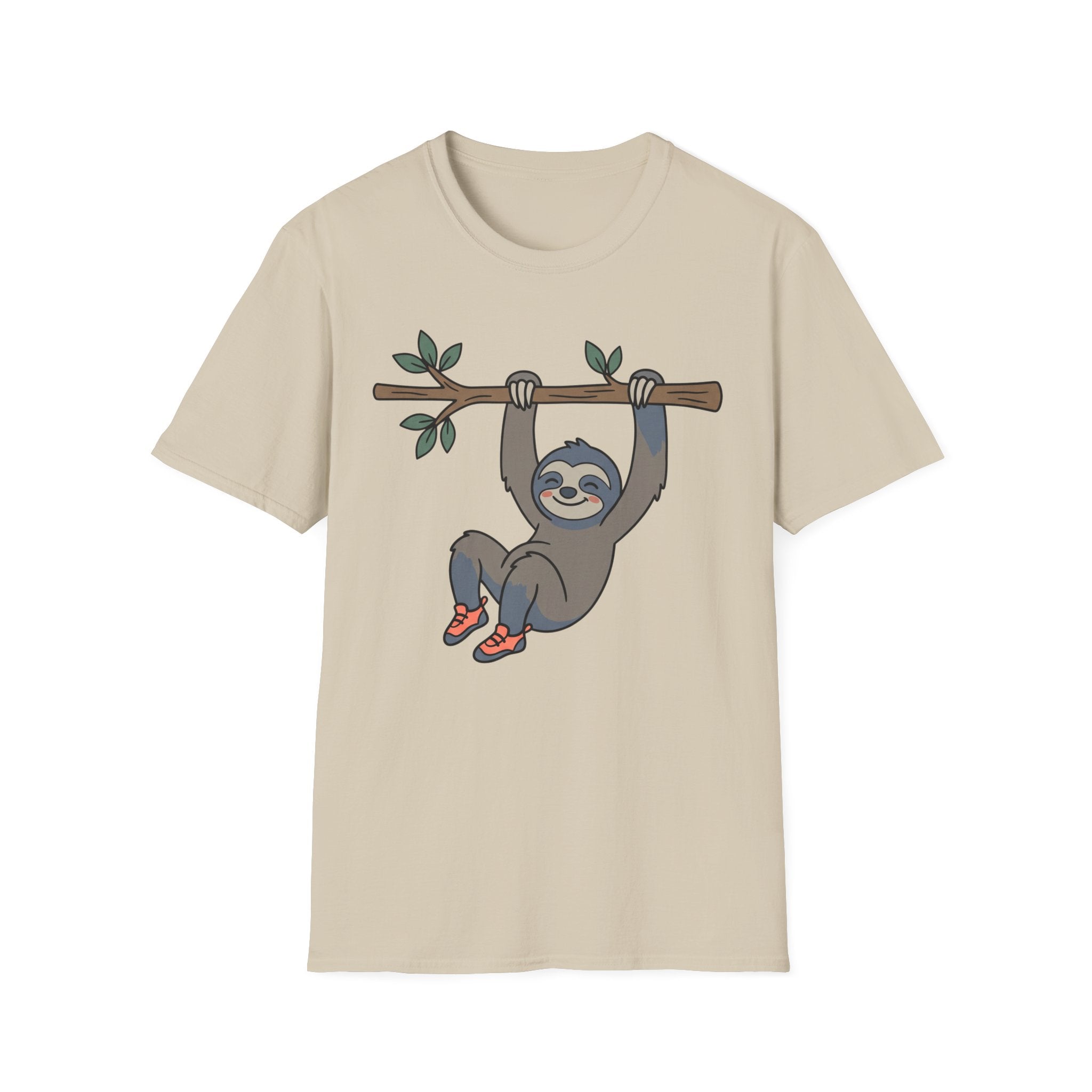 Cute Sloth Climbing T-Shirt