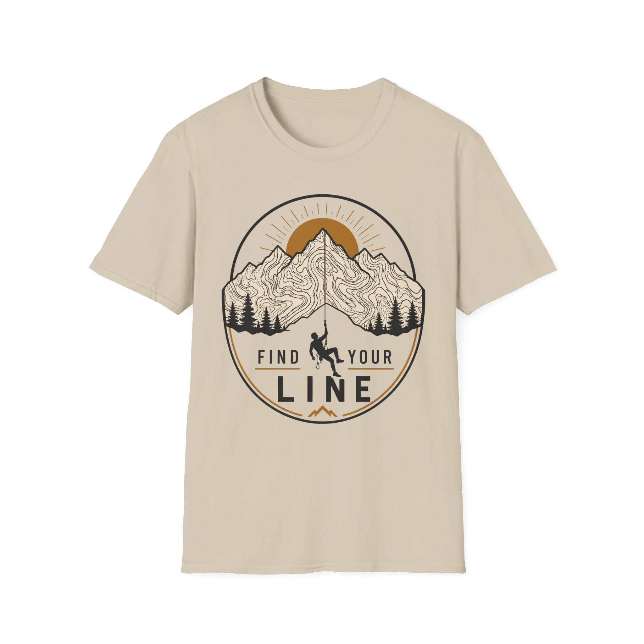 Find Your Line Climbing T-Shirt