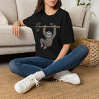 Cute Sloth Climbing T-Shirt