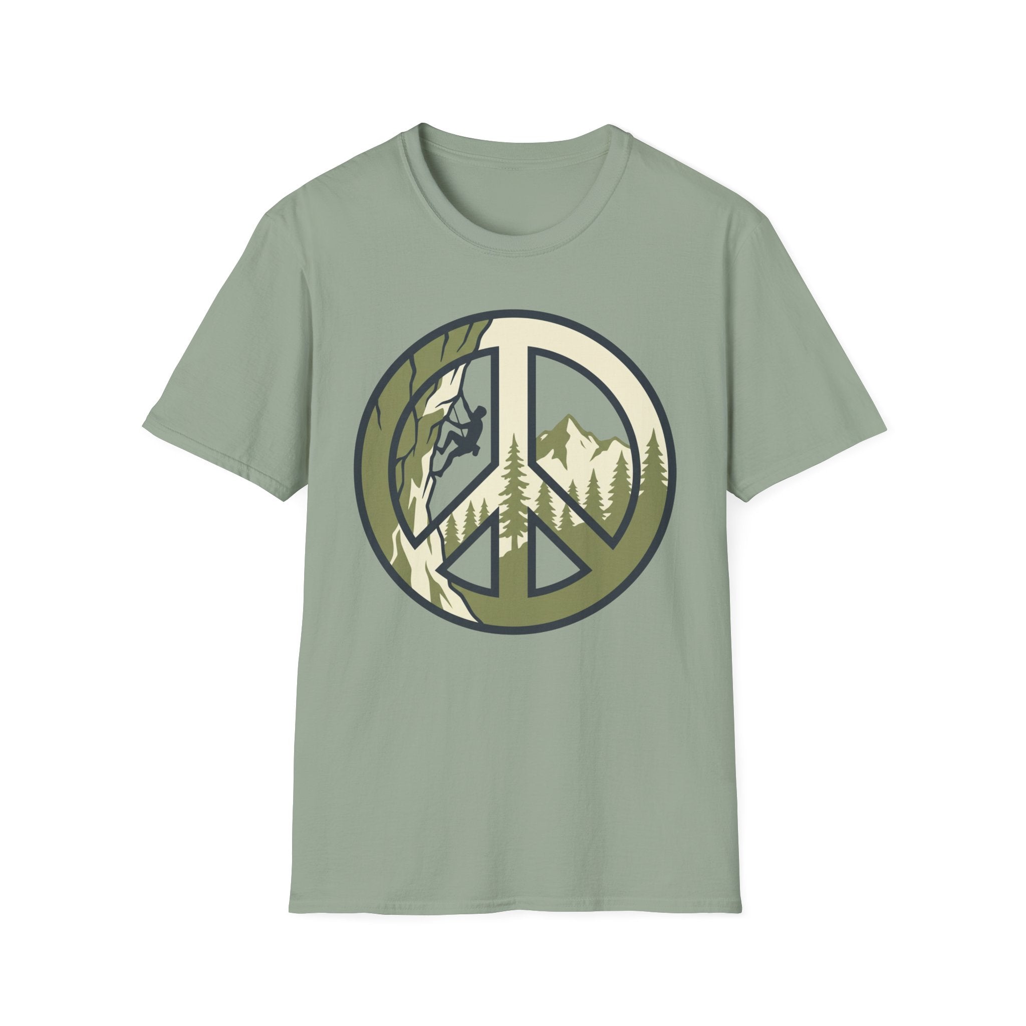 Peace Sign Climbing T-Shirt