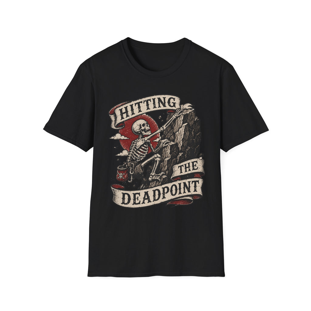 Hitting the Deadpoint Climbing T-Shirt