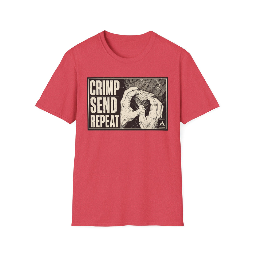 Crimp Send Repeat Climbing T-Shirt