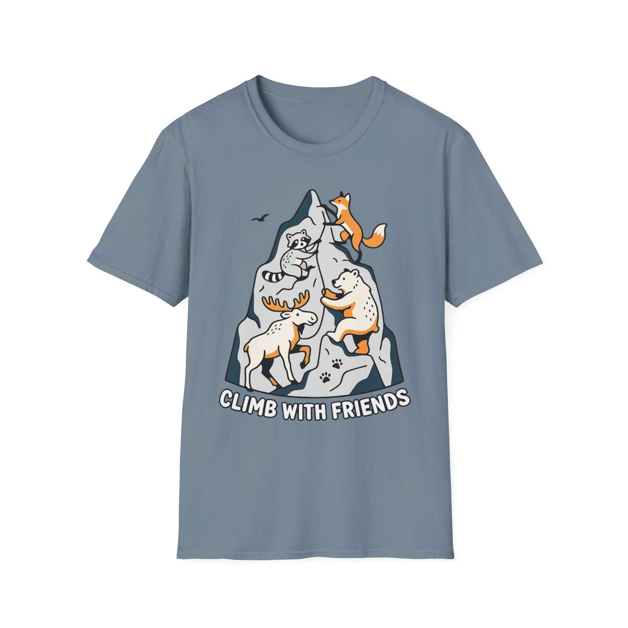 Climb With Friends Animal Climbing T-Shirt
