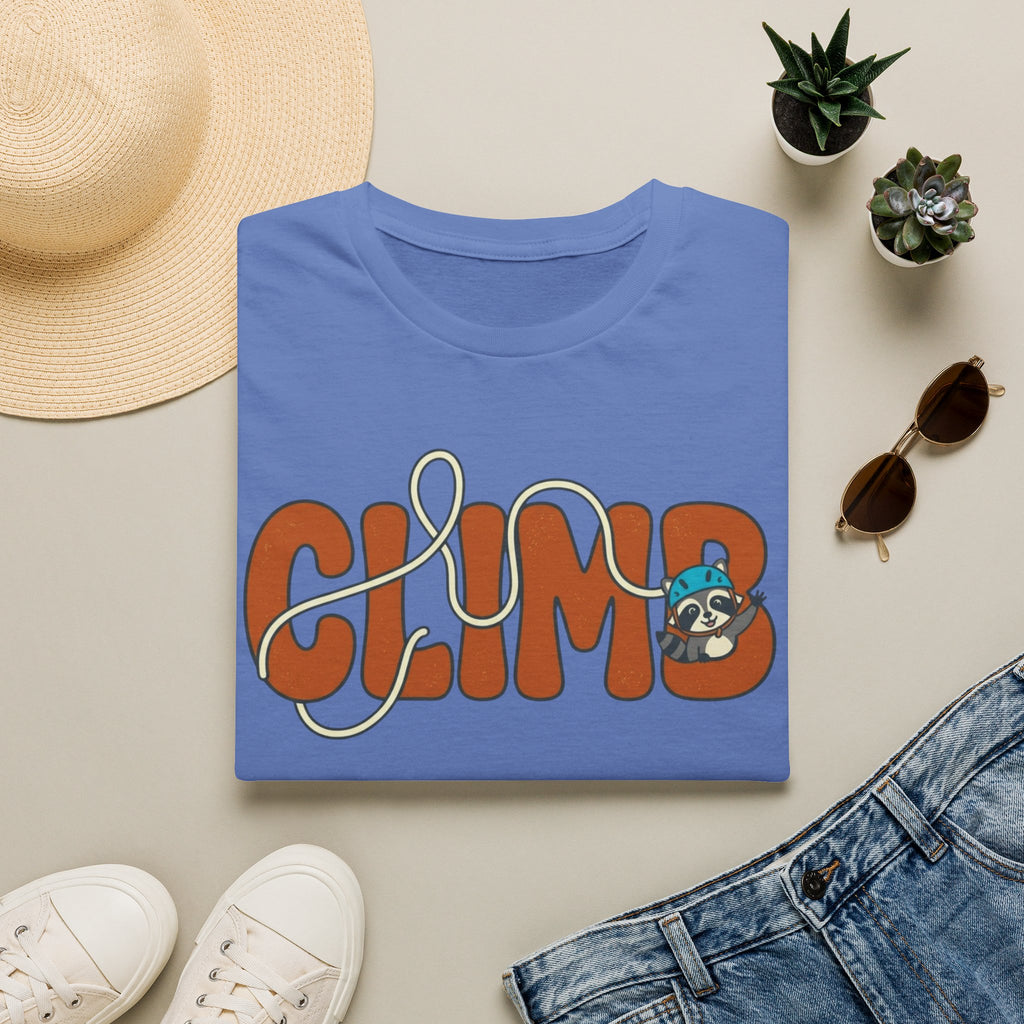 CLIMB Cute Raccoon T-Shirt
