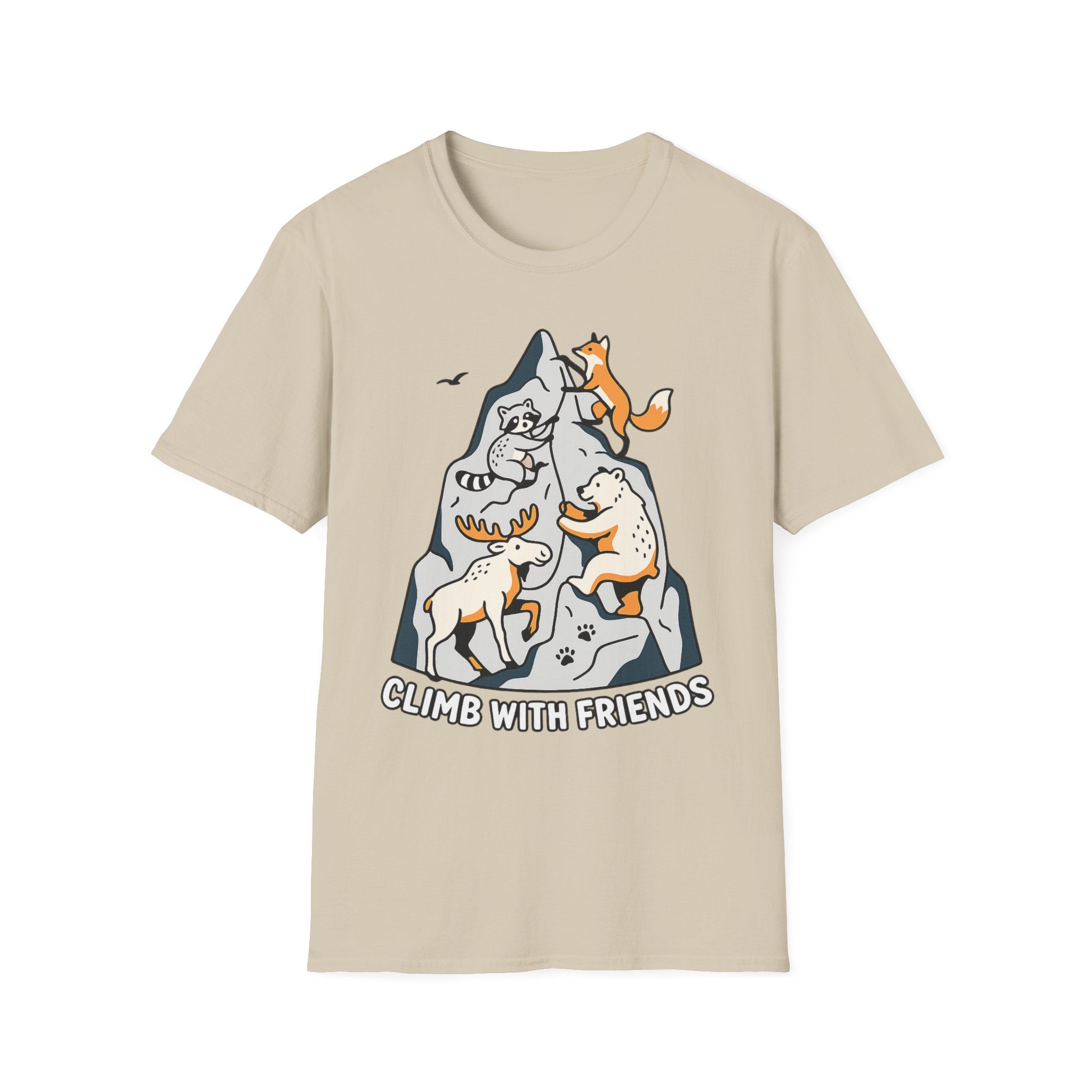 Climb With Friends Animal Climbing T-Shirt
