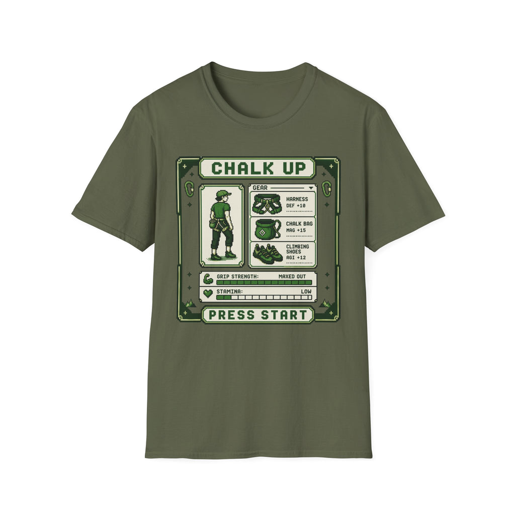 Chalk Up Press Start Short Hair Climber T-Shirt