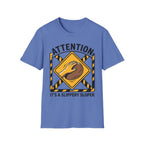 Attention It's a Slippery Sloper Climbing T-Shirt