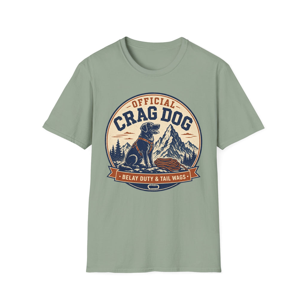 Official Crag Dog Badge T-Shirt