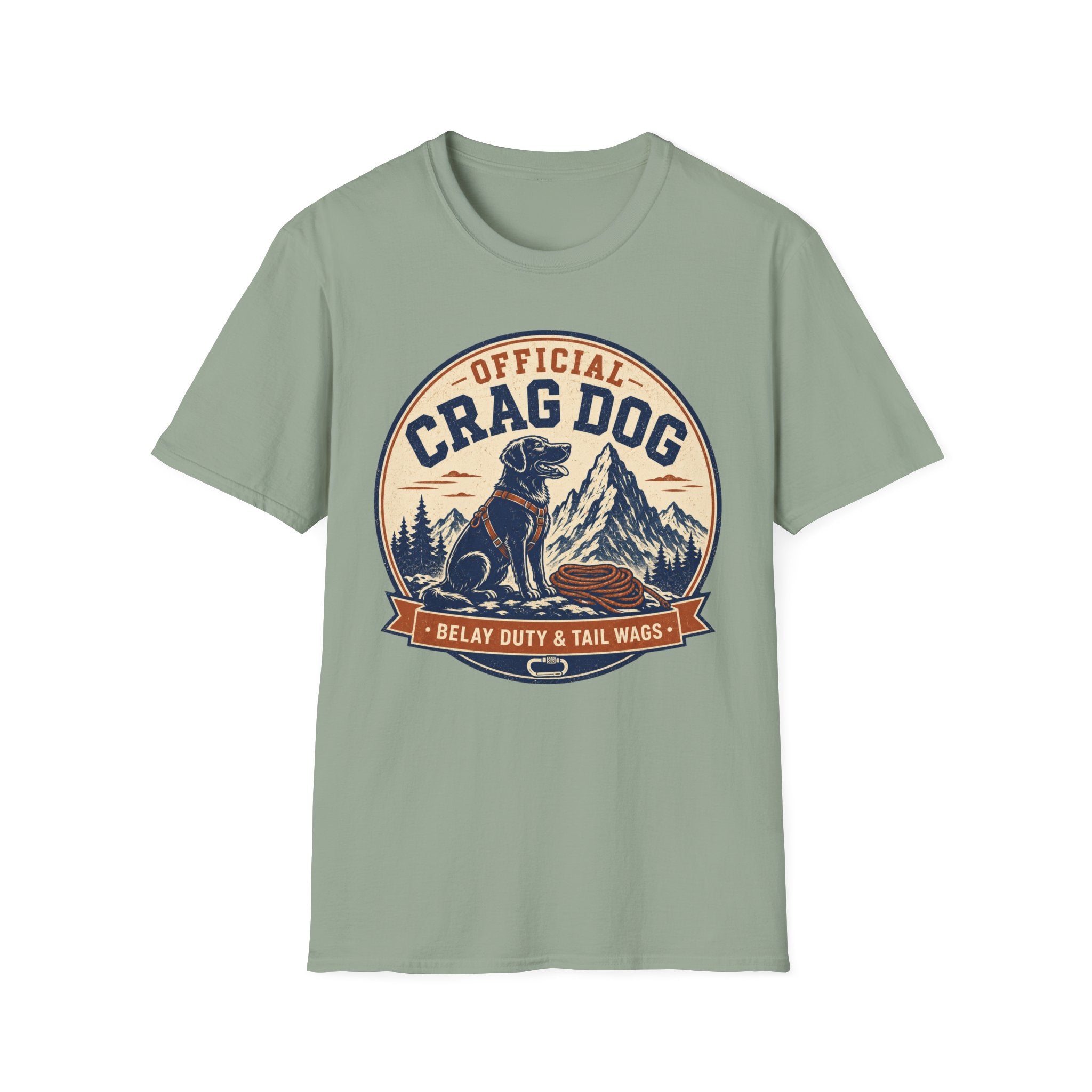 Official Crag Dog Badge T-Shirt