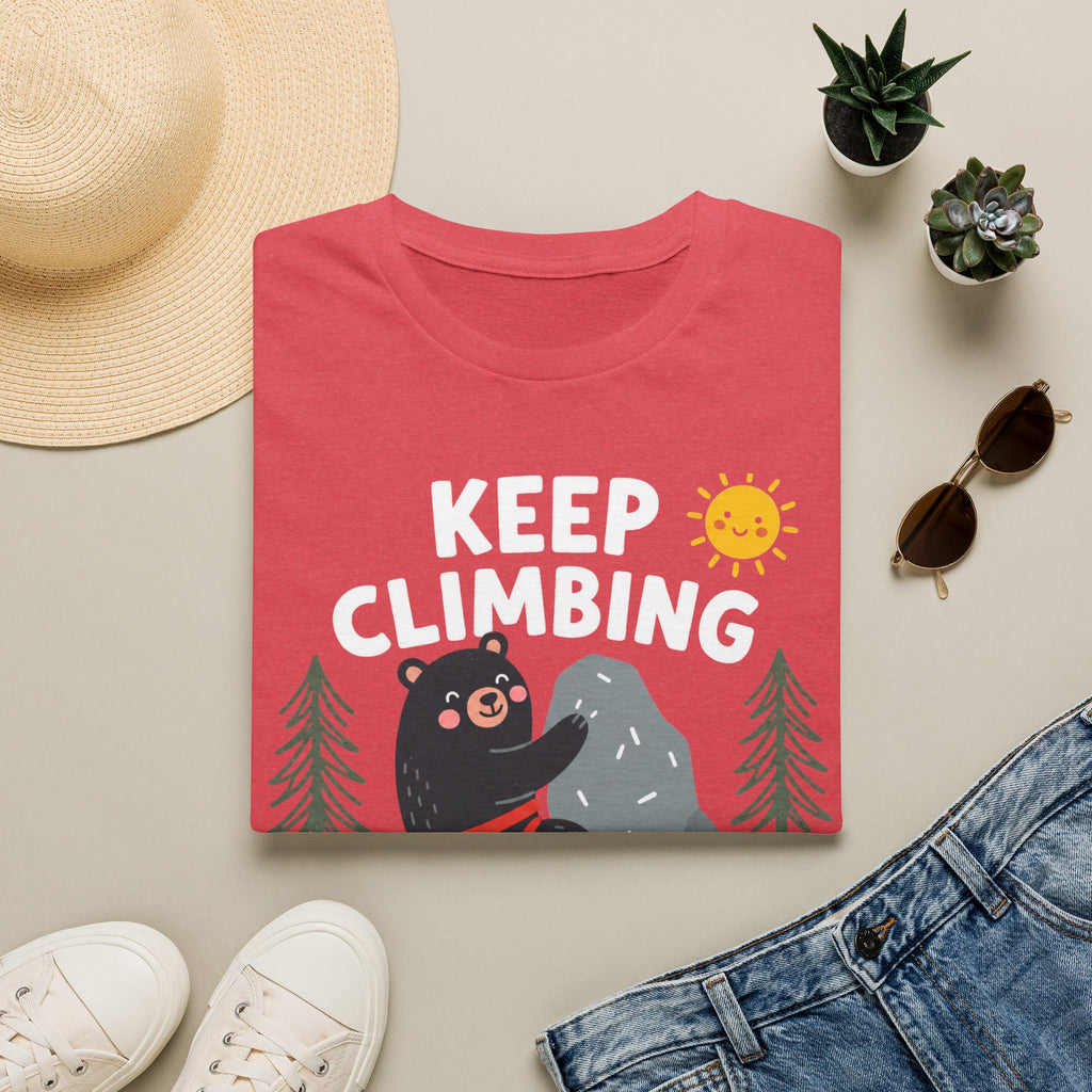 Keep Climbing Stay Grounded Bear T-Shirt