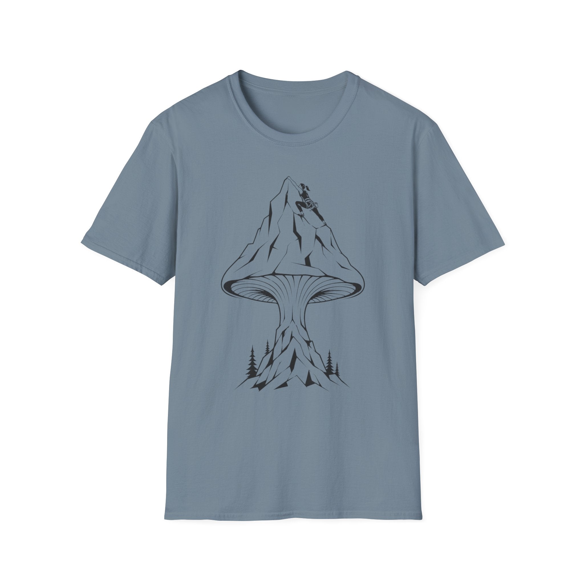 Mushroom Mountain Climbing T-Shirt