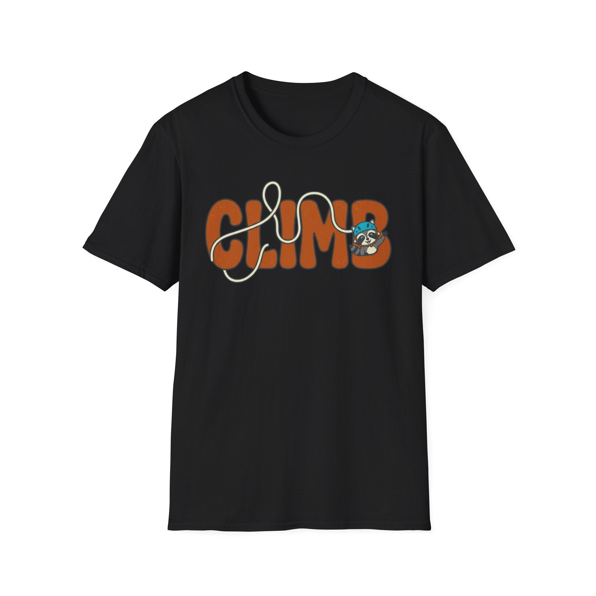 CLIMB Cute Raccoon T-Shirt