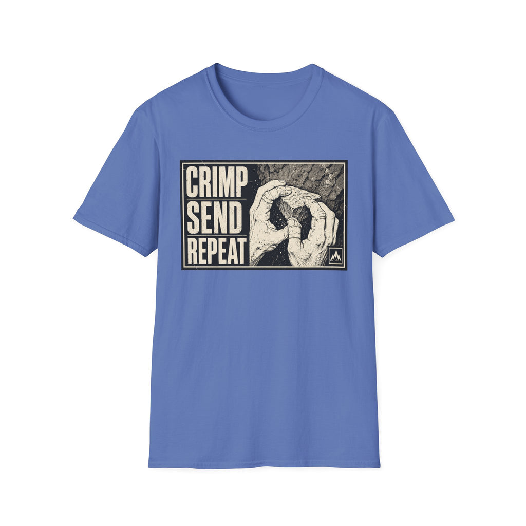 Crimp Send Repeat Climbing T-Shirt