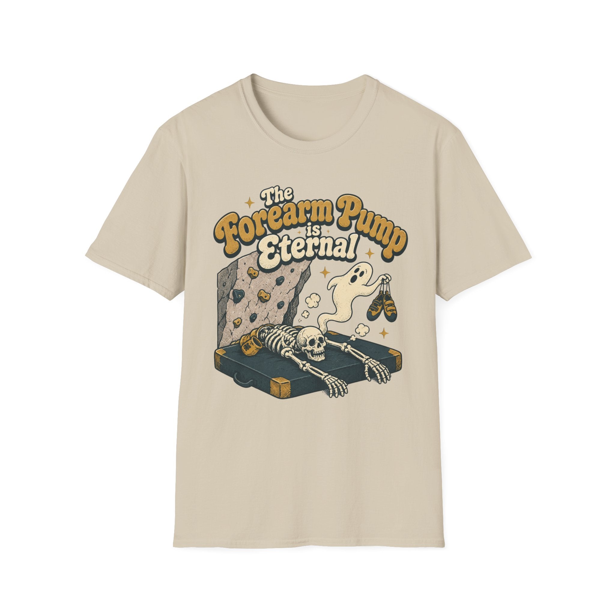 The Forearm Pump is Eternal Climbing T-Shirt