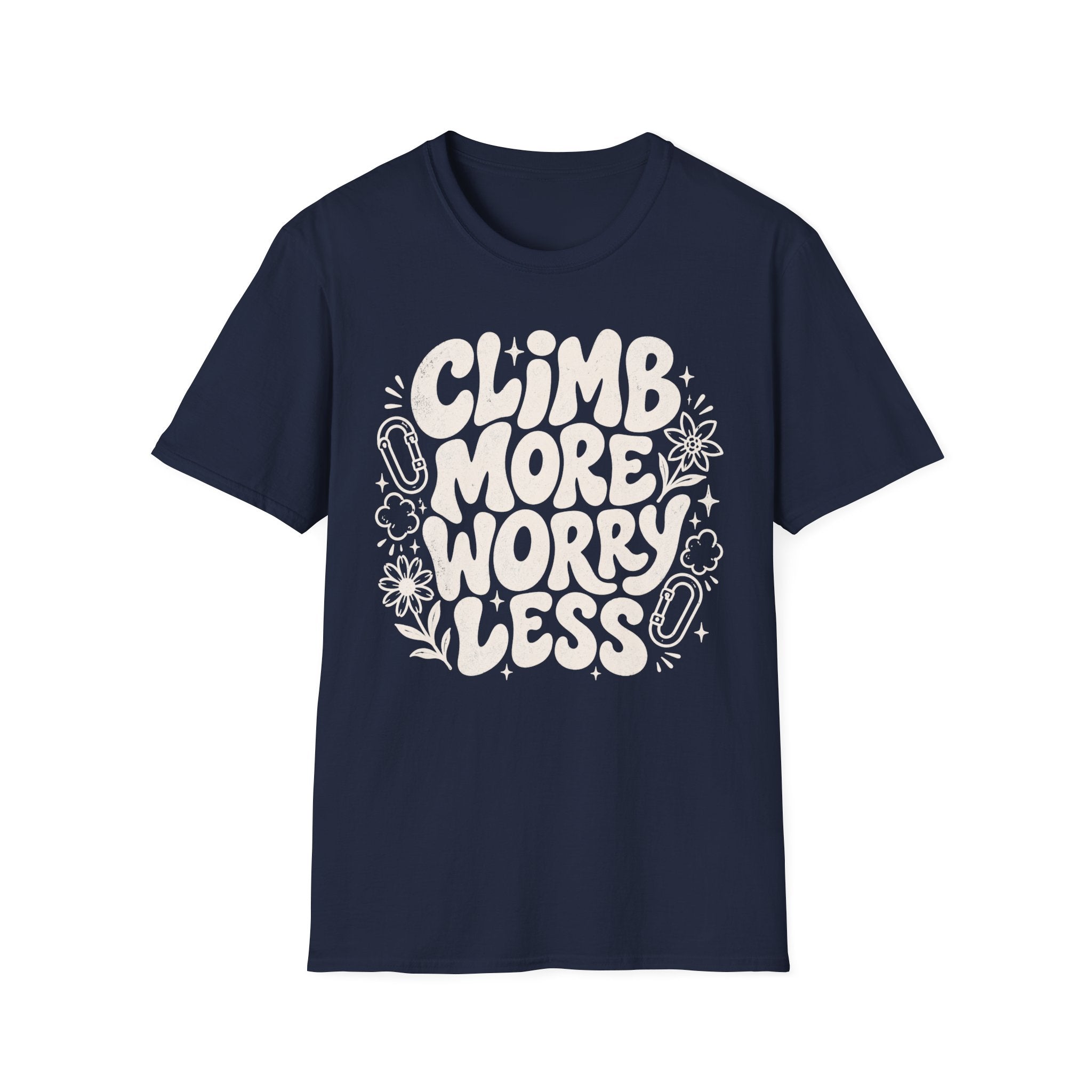 Climb More Worry Less T-Shirt