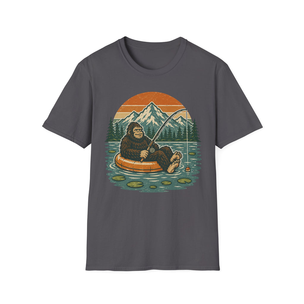 Bigfoot Fishing Outdoors T-Shirt