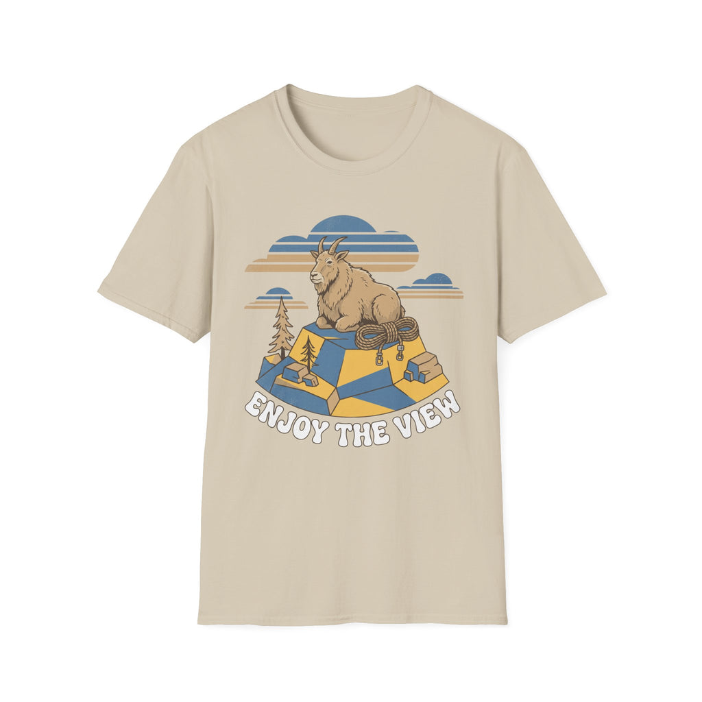 Enjoy the View Goat Climbing T-Shirt