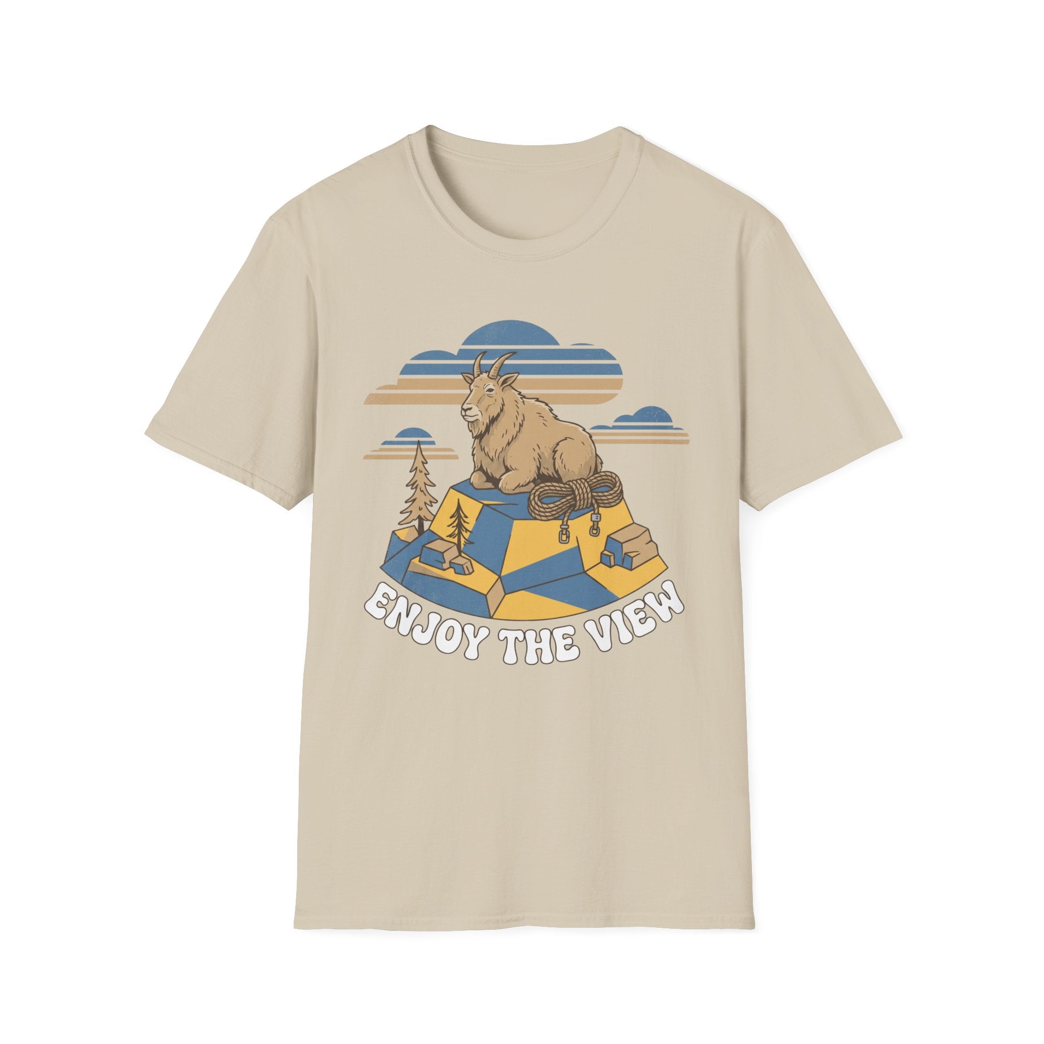Enjoy the View Goat Climbing T-Shirt